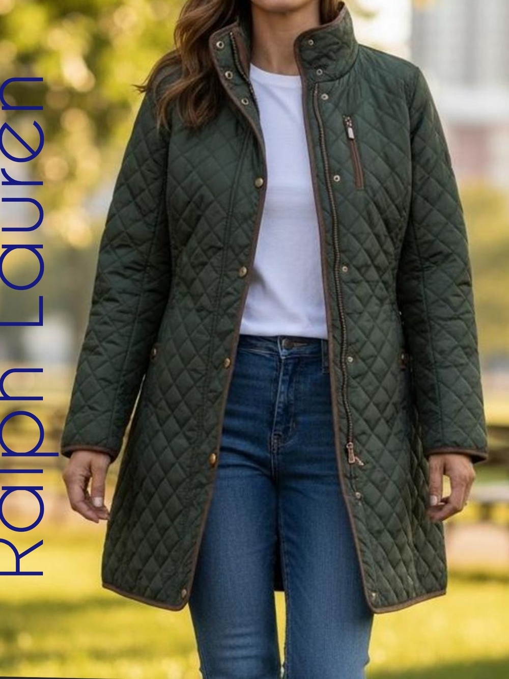 🆕⭐Lauren Ralph Lauren Quilted Barn Field Jacket